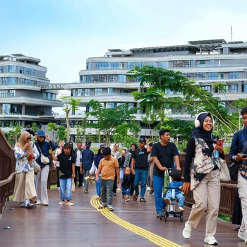 IKN Mendadak Jadi Tempat Wisata di Libur Lebaran, Pengunjung Membludak