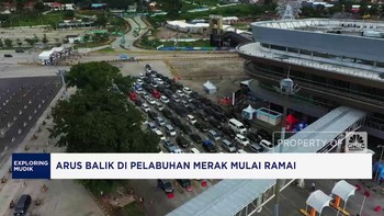 Pelabuhan Merak Dipenuhi Penumpang - Update Gempa Myanmar