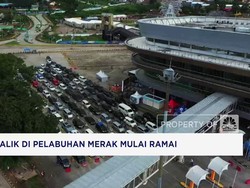 Pelabuhan Merak Dipenuhi Penumpang - Update Gempa Myanmar