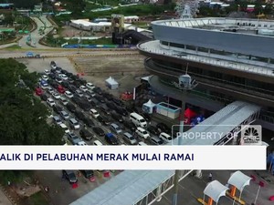 Pelabuhan Merak Dipenuhi Penumpang - Update Gempa Myanmar