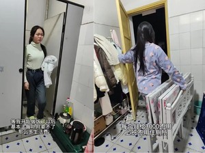 Miris! Wanita Ini Rela Tinggal di Kamar Mandi Demi Hidup Hemat