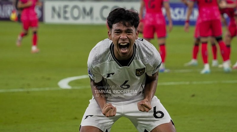 Timnas Indonesia U-17 mengalahkan TImnas Korea Selatan U-17 pada Jumat (4/4/2025) malam WIB. (Dok. PSSI)