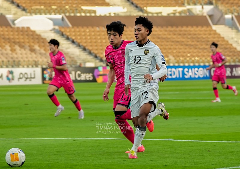 Timnas Indonesia U-17 mengalahkan TImnas Korea Selatan U-17 pada Jumat (4/4/2025) malam WIB. (Dok. PSSI)