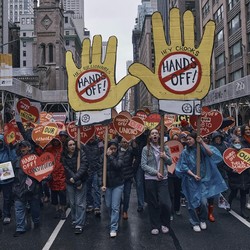 Trump Didemo Warganya Sendiri: Dia Bukan Presiden Kami