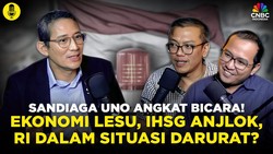 Sandiaga Uno: Ekonomi Lesu, IHSG Anjlok, RI dalam Situasi Darurat?