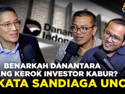 Benarkah Danantara Biang Kerok Investor Kabur? Ini Kata Sandiaga Uno