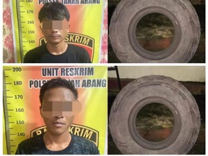 3 Pelaku Penggelapan Ban Truk Tronton di PALI Diringkus Polisi