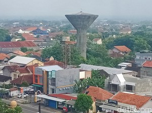 Uniknya Menara Air Klaten, Mirip Jamur Raksasa Berusia Puluhan Tahun