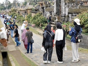 Libur Lebaran, Desa Penglipuran Diserbu 35 Ribu Wisatawan