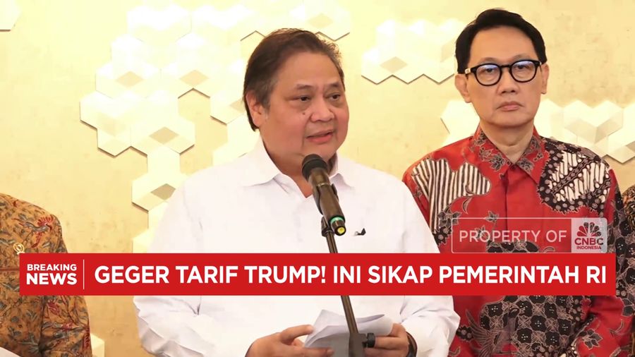 Geger Tarif Trump! Ini Sikap Pemerintah RI