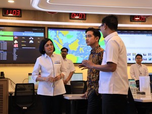 Pantau Langsung Arus Balik Lebaran, Gibran Kagum dengan Kecanggihan PELNI