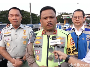 Kakorlantas Sampaikan Apresiasi dari Presiden-Kapolri untuk Petugas Mudik 2025