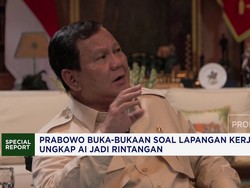 Prabowo Buka-bukaan Soal Lapangan Kerja, Sebut AI Jadi Tantangan