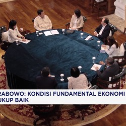 Prabowo Pastikan Kondisi Fundamental Ekonomi Indonesia Cukup Baik