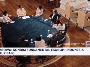 Prabowo Pastikan Kondisi Fundamental Ekonomi Indonesia Cukup Baik