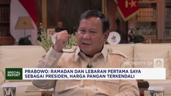 Prabowo Senang Harga Pangan Terkendali saat Ramadan dan Lebaran