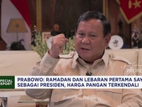 Prabowo Senang Harga Pangan Terkendali saat Ramadan dan Lebaran