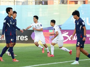 Thailand di Piala Asia U-17: 2 Tahun Lalu ke 8 Besar, Kini Kandas di Grup