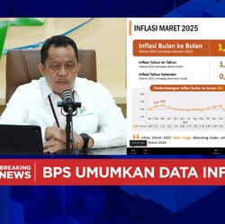 Video: BPS Catat Kenaikan Inflasi Maret 2025, Capai 1,65% (mtm)