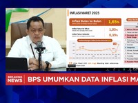 Video: BPS Catat Kenaikan Inflasi Maret 2025, Capai 1,65% (mtm)