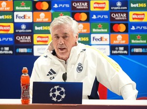Ancelotti Sebut Mental Pemain Madrid Ciut Kena 2 Gol Tendangan Bebas Rice