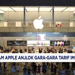 Video: Saham Apple Anjlok Gara-Gara Tarif Impor Trump