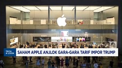 Video: Saham Apple Anjlok Gara-Gara Tarif Impor Trump