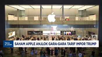 Video: Saham Apple Anjlok Gara-Gara Tarif Impor Trump