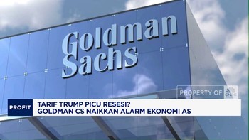 Video: Tarif Trump Picu Resesi? Goldman Cs Naikkan Alarm Ekonomi AS
