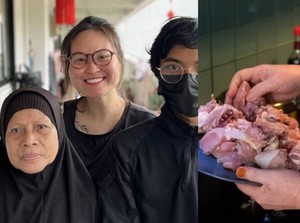 Demi Cucu, Nenek 73 Tahun Ini Masih Kerja di Kedai Ayam Penyet