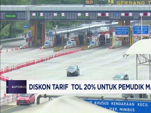 Video: Diskon Tarif Tol 20% Masih Berlaku
