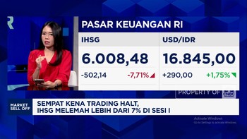 Video:Perang Dagang Trump Bikin Investor Cemas, IHSG Kena Trading Halt