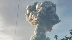 Gunung Kanlaon di Filipina Erupsi, Muntahkan Abu Setinggi 3.000 Meter