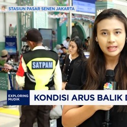 Video: Kondisi Arus Balik di Stasiun Senen Usai Cuti Bersama Berakhir