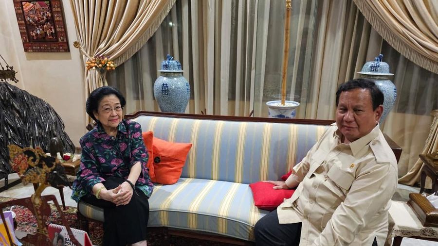 Megawati Soekarnoputri dan Prabowo Subianto