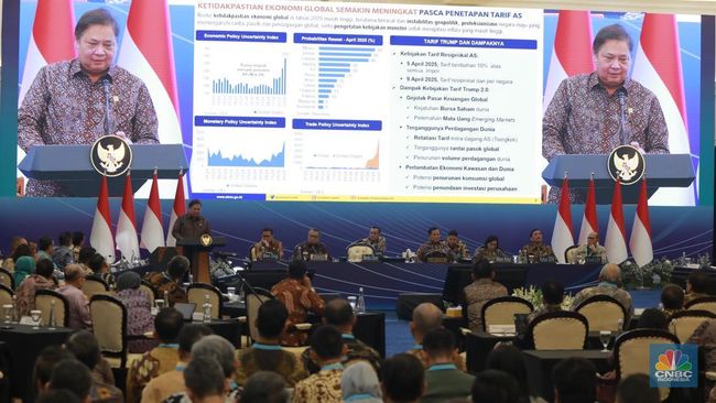 Airlangga Tegaskan Ekonomi RI Jauh dari Resesi