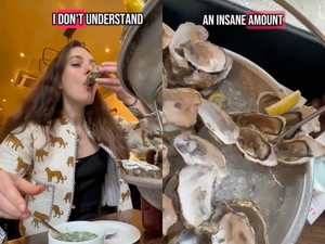 Pesan 80 Buah Tiram di Restoran, Wanita Ini Kaget Harganya Murah!