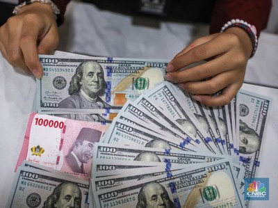 Rupiah Sudah Tembus Rp17.000/US$ di Pasar Luar Negeri NDF