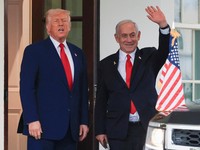 Potret Netanyahu Bujuk Trump soal Tarif Impor di Gedung Putih