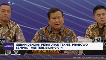 Presiden Prabowo Geram dengan Menteri yang Hobi Buat Peraturan Teknis