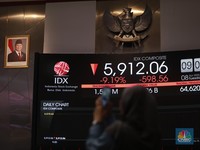 Turun 15%, Saham GOTO dan AMMN Sentuh ARB