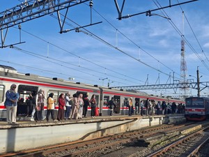 Libur Lebaran Usai, Begini Penampakan Penumpang KRL di Stasiun Bogor