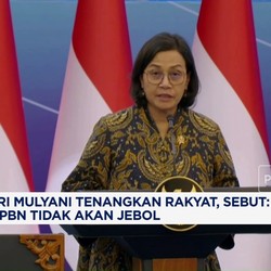 Video: Tenangkan Rakyat, Sri Mulyani Pastikan APBN Tak Akan Jebol