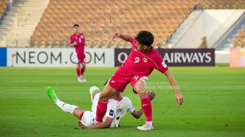 Timnas Indonesia U-17 berhasil mengalahkan Yaman 4-1 dalam lanjutan Grup C Piala Asia U17 2025 di Stadion Prince Abdullah Al Faisal Sports City, Senin (7/4/2025) malam. (Dok. PSSI)