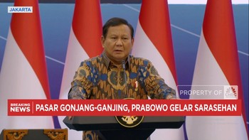 Video: Trump Bikin Pasar Gonjang-ganjing, Prabowo Gelar Sarasehan