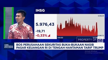 Video: Bos Sekuritas Ungkap Nasib IHSG & Rupiah Dihantam Tarif Trump