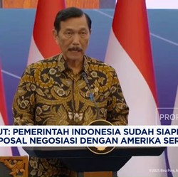 Video: Luhut: Pemerintah RI Sudah Siapkan Proposal Negosiasi Dengan AS
