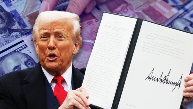 Trump Rupiah Saham Cetak Rekor Kenaikan Terbesar Sejak 2001 Usai Trump Tunda Tarif