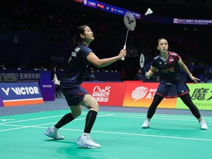 Kejuaraan Bulutangkis Asia 2025: Ana/Tiwi Menang lalu Puji Rachel/Trias