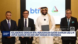 Video: Gandeng BTN, Perusahaan Qatar Bangun 100.000 Unit Rumah